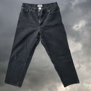Vintage L.L. Bean Black Jeans Size 16